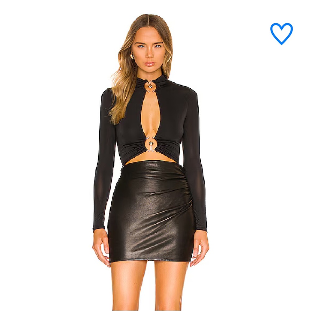 SUPERDOWN SARAH CUT-OUT BODYSUIT